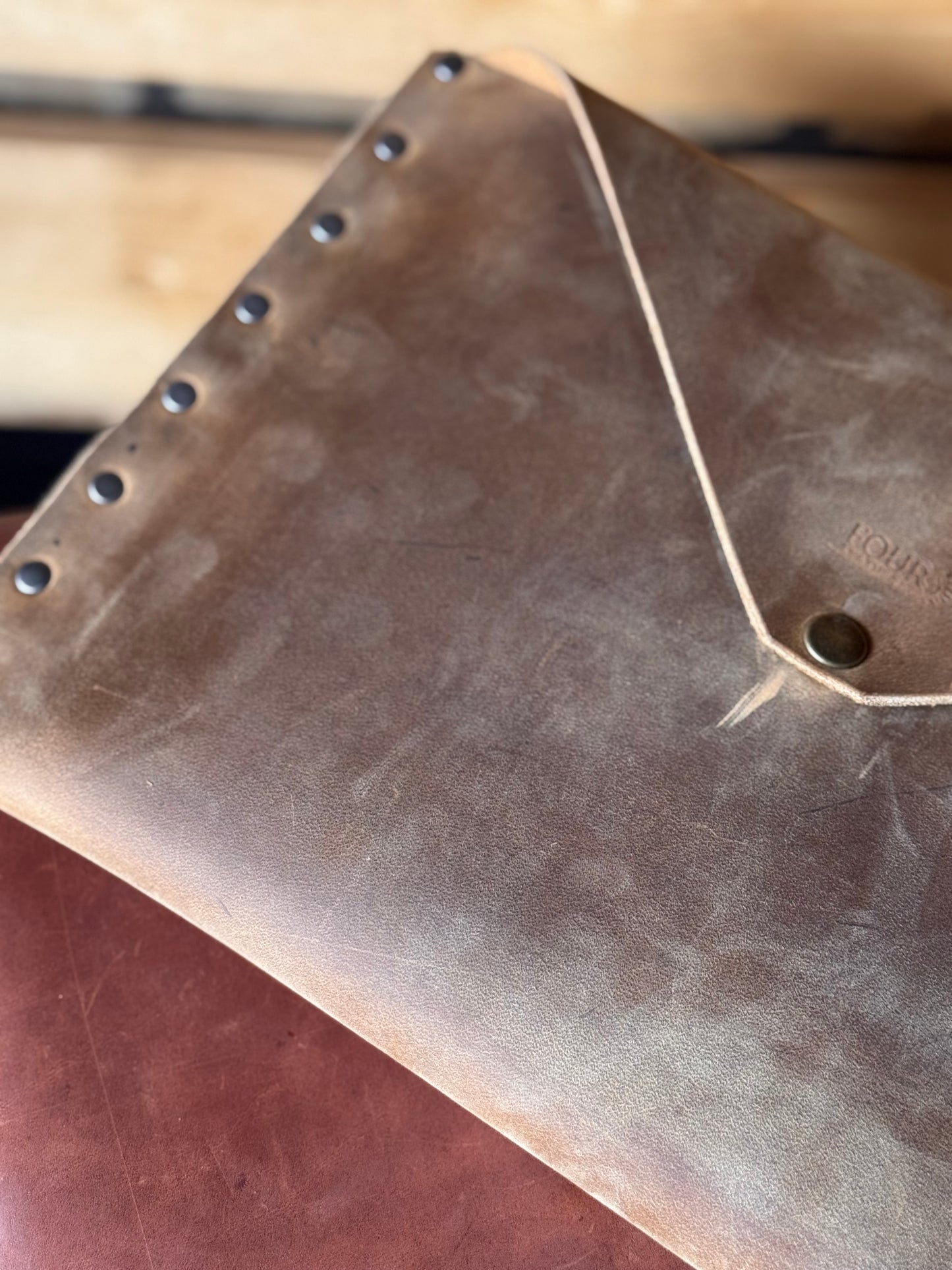 Cowhide IPad case